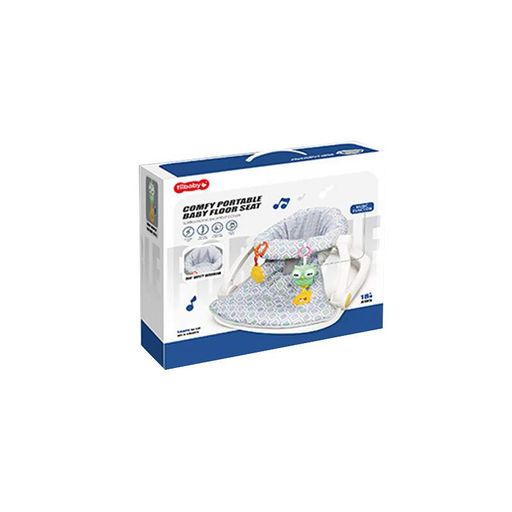 Крісло-сидіння для малюка Tiibaby 68178 50х30 см Сірий 13205-84441 (2120205)