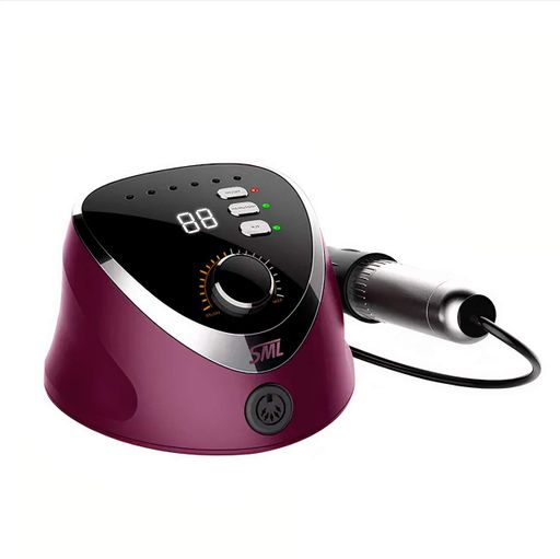 Фрезер для манікюру з педаллю SML Nail Sander M12 Рожевий (SML-M12PNK) (2120440)