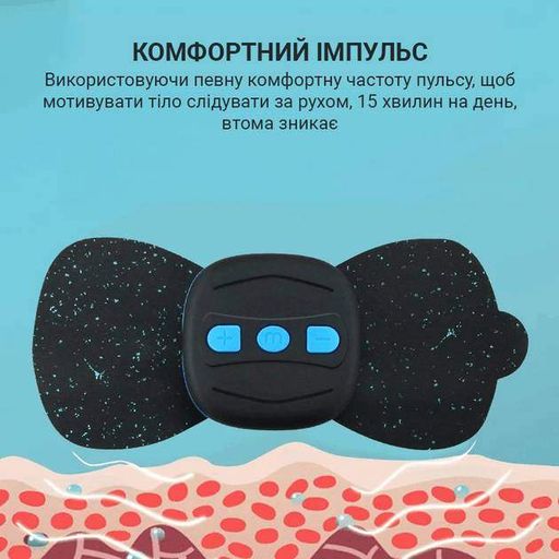Масажер для шиї та тіла Inspire BISD-MS013 3в1 Black (2120582)