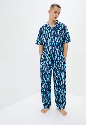 Піжама чоловіча Cyberjammies Elliot 6562-6563 L Surfboard Print (ZIK0000025643) (2120657)