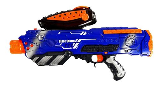 Автомат ZC Blaze Storm 20 м'яких куль Синій (160042) (2120663)
