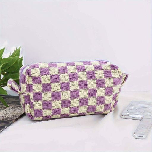Косметичка ANbeauty в Клетку Violet (AN0103139) (2121068)
