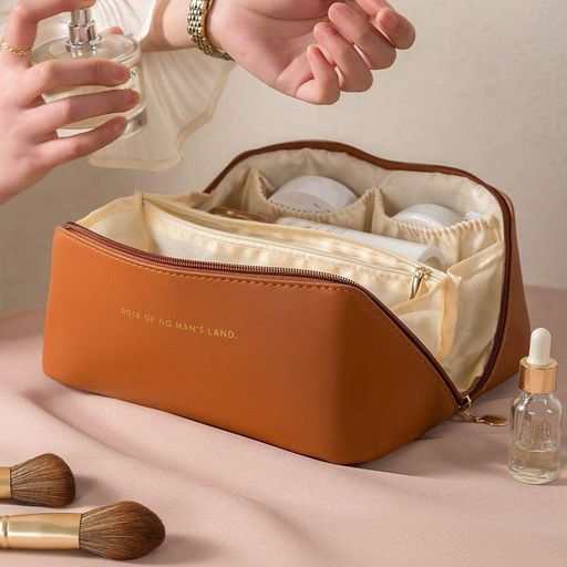 Дорожная Косметичка ANbeauty Travel 22х11.5х12.5 см Brown (AN0103242) (2121093)
