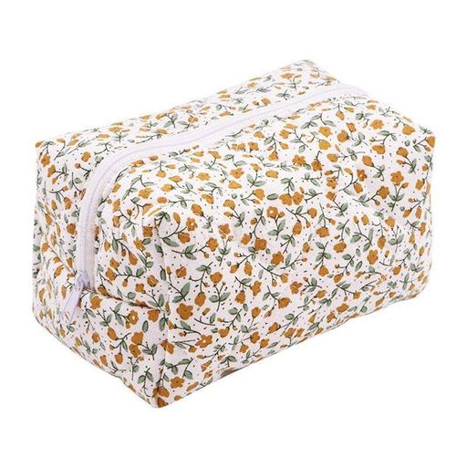 Косметичка ANbeauty з квітковим принтом 17х10х10,5 см Orange (AN0103359) (2121318)