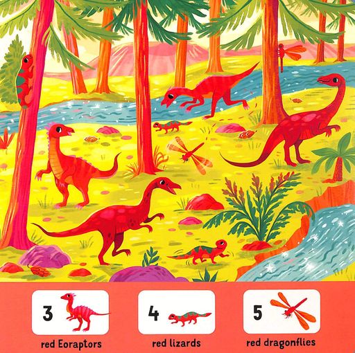 I Can Spy a Dinosaur. Spotting, Counting, Colours (2121489)