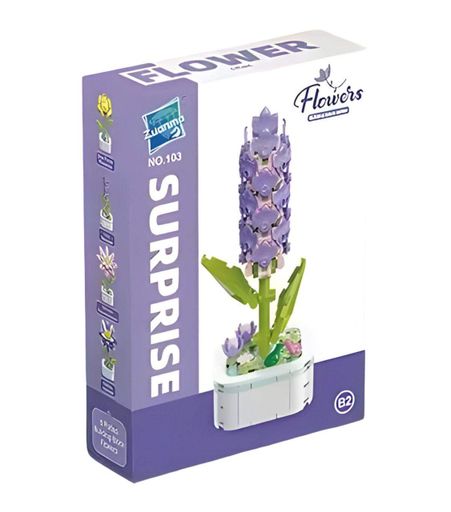 3D конструктор Flowers Гиацинт на 162 детали (25-109) (2122835)
