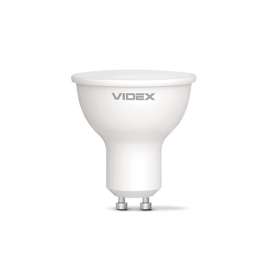 LED лампа VIDEX MR16e 6W GU10 3000K теплый свет экономичная для дома и офиса (2123260)
