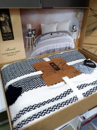 В'язане покривало Moss Home 220х240 см pbe0050301 (2123338)