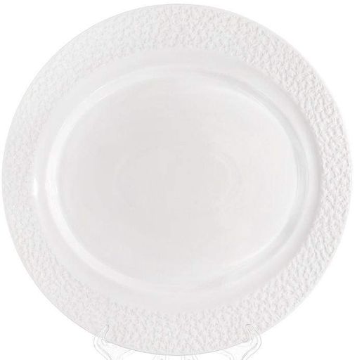 Набор 2 круглых блюда "White City Грация", фарфор BonaDi Ø35х3,5 см kuh0007888 (2123368)
