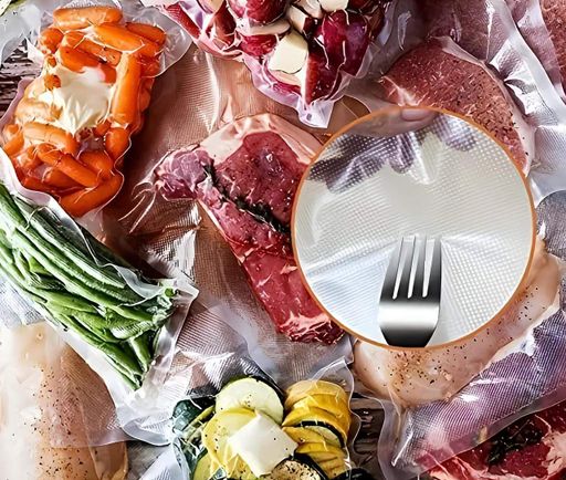 Набір гофрованої рифленої рулон-плівки для вакууматора 20х500см та 25х500см (2123385)