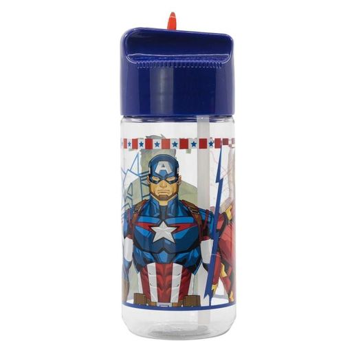 Пляшка для води дитяча 430 мл Stor Avengers (74136) (2123524)