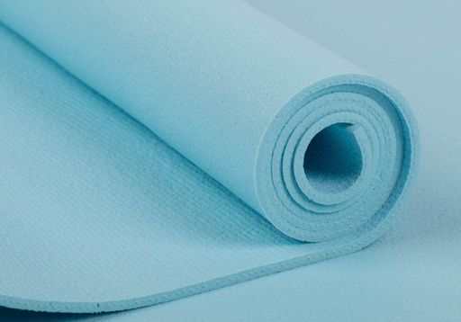Килимок для йоги Bodhi Rishikesh Premium 60 світло-блакитний 183x60x0.45 см (2123628)
