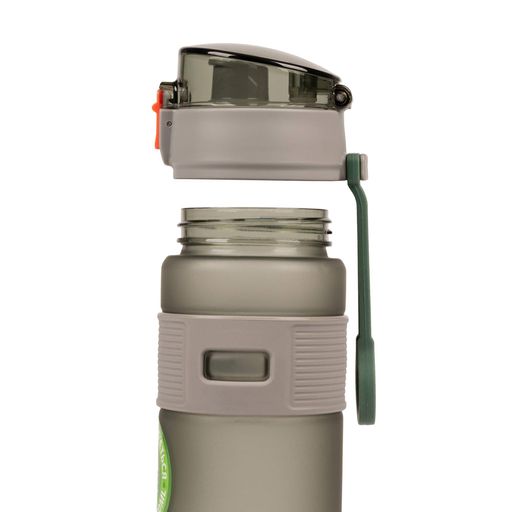 Пляшка для води YES Fusion 550 мл сіра (708187) (2123686)