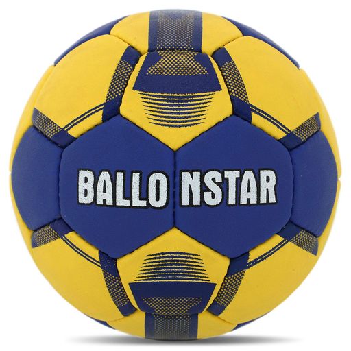 М'яч для гандболу Ballonstar HB-5043-3 №3 синій-жовтий (2123851)