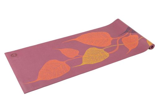 Килимок для йоги Leaves 3C Leela Collection Bodhi Червона Слива 183x60x0.45 см (2123932)