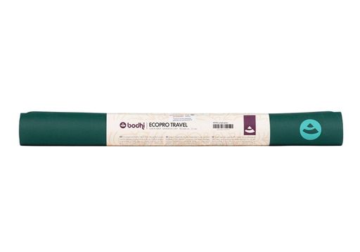 Килимок для йоги Bodhi EcoPro Travel XL темно-зелений 200x60x0.13 см (2123950)