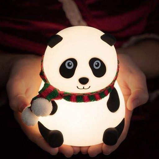 Дитячий світильник нічник акумуляторний силіконовий Панда 3DTOYSLAMP LJC142 (2124041)