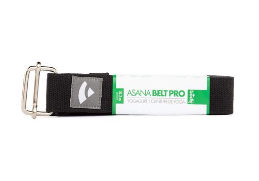 Ремінь для йоги Asana Belt Pro Bodhi чорний 300×3.8 см (2124074)
