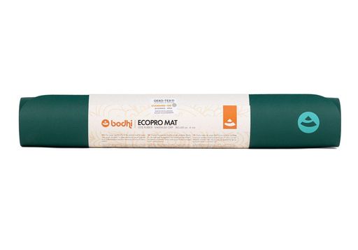 Килимок для йоги Bodhi EcoPro зелений 185x60x0.4 см (2124112)