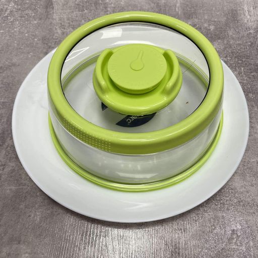 Вакуумна багаторазова кришка Vacuum Food Sealer 19 см A-Plus 0165 прозоро-салатова (2124238)