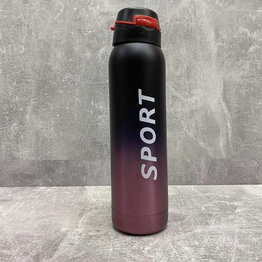 Термос-поїлка 500 мл Sport Stenson MT-3450/33203 рожево-чорний (2124258)