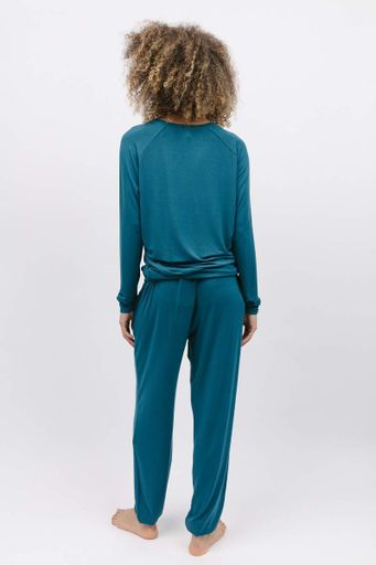 Піжама жіноча Cyberjammies Maple 9906-9905 8/XS Бірюзовий (5051877463486) (2124628)