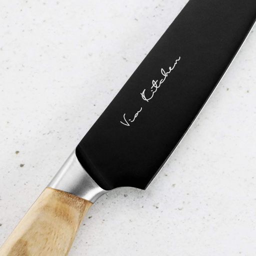 Японський універсальний ніж 135 мм Satake Black Ash (807-623) (2124687)