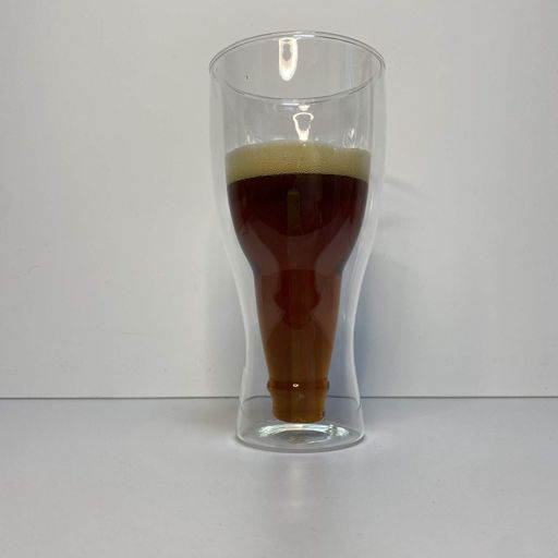 Келих для пива, квасу, соку 350 мл з подвійними стінками Bottle S&T 201-24 (2124704)