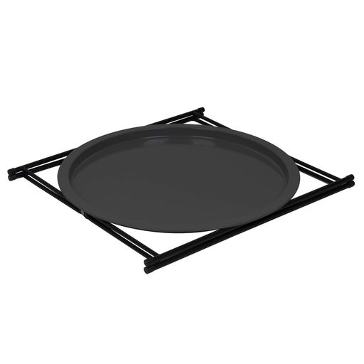 Стіл Bo-Camp Harlem 46x46 cm Black (1404325) (2124795)