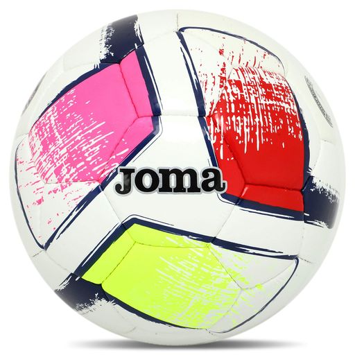 М'яч футбольний Joma DALI II 400649-203-T5 №5 Рожевий-червоний-жовтий (2124993)