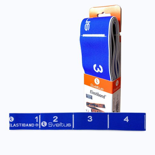 Еспандер для фітнесу Sveltus Elastiband Синій 20 кг QR код (SLTS-0008) (2125234)