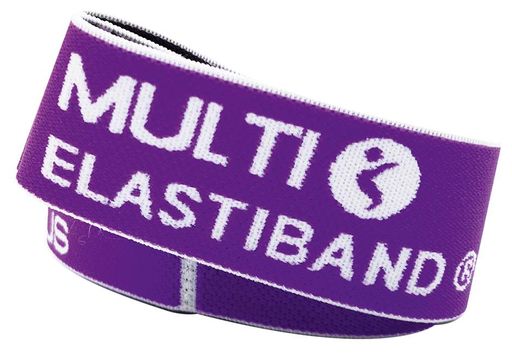 Еспандер для фітнесу Sveltus Multi Elastiband Фіолетовий 15 кг QR код (SLTS-0033) (2125238)