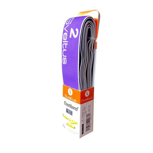 Еспандер для фітнесу Sveltus Multi Elastiband Фіолетовий 15 кг QR код (SLTS-0033) (2125238)