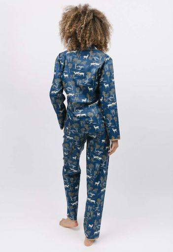 Піжама жіноча Cyberjammies Fawn 9824-9825 22/4XL Синій (5051877464681) (2125265)