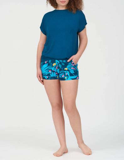 Піжама жіноча Cyberjammies Cove 0210-0198 26/6XL Бірюзовий (5051877510821) (2125290)