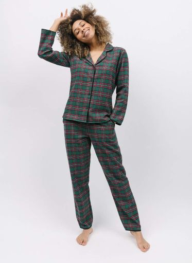 Піжама жіноча Cyberjammies Whistler 9840-9841 22/4XL Зелений (5051877465428) (2125379)