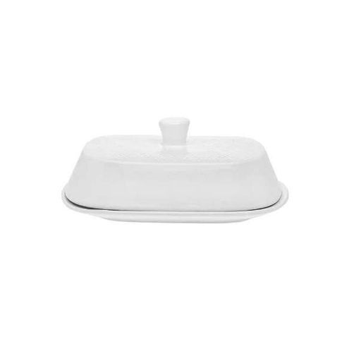 Маслянка керамічна 18,8х12,9х7,5 см Maestro MR-20002-45 White (2125382)