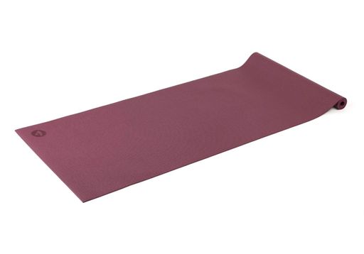 Килимок для йоги Bodhi Asana mat 183x60x0.4 см червона cлива (2125572)