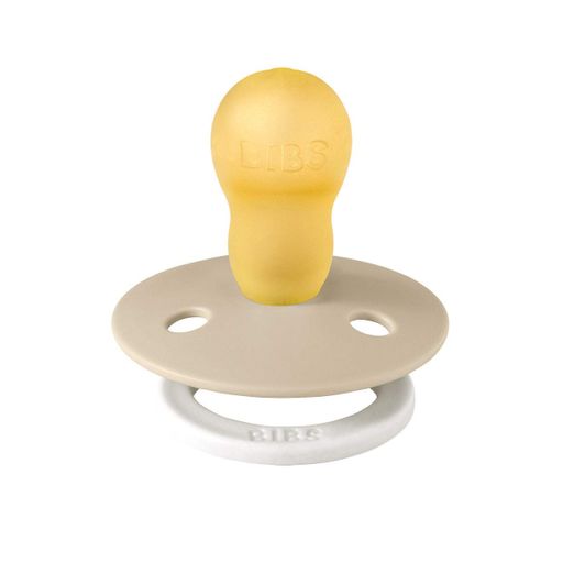 Соска пустушка Bibs Colour round 18+ міс 3 розмір Vanilla (2125691)