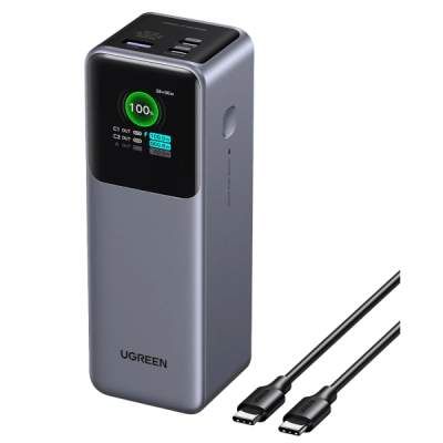 Батарея універсальна Ugreen 25000 mAh 200W Fast Charging Space Gray (U_35525B) (2125956)