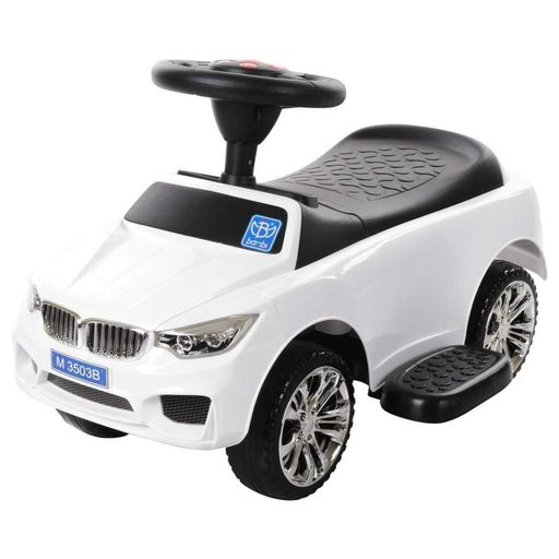 Дитяча каталка-толокар M 3503B-1 Білий, з батьківською ручкою Bambi (2126004)