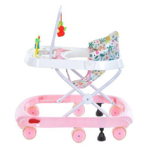 Ходунки дитячі M 0541C-6 з підвісками, рожевий Bambi (2126015)
