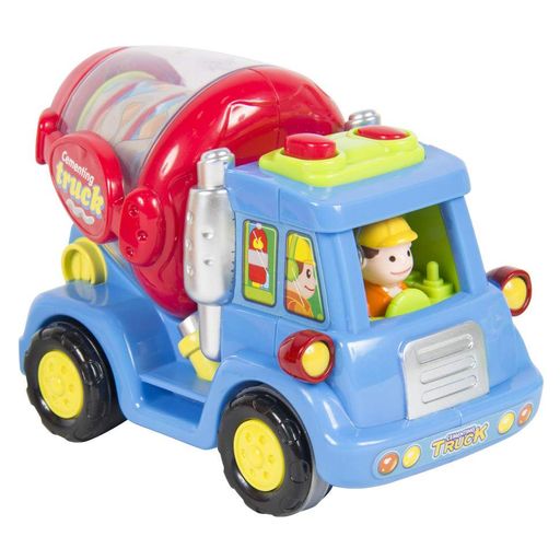 Дитячі машинки Спецтехніка 386 ABC, 3 види  Бетономішалка Limo Toy (2126175)