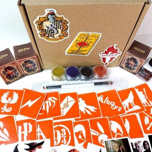 Подарочный набор "Волшебный подарок от Хогвартса" gift-box-potter-3kids Fresh Tattoo (2126316)