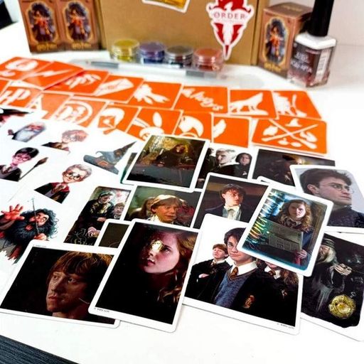 Подарочный набор "Волшебный подарок от Хогвартса" gift-box-potter-3kids Fresh Tattoo (2126316)