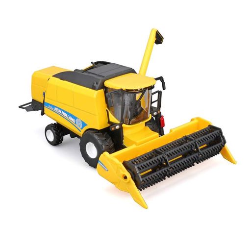 Автомодель Зернозбиральний комбайн "New Holland TC5.90" Bburago 18-31721 із зерновою жниваркою Bburago (2126975)