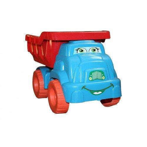 Игровой набор для песочницы №3 013575 Самосвал Красный/Голубой Doloni (2127333)