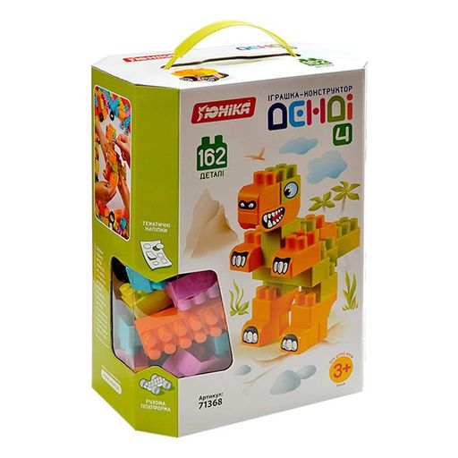 Детский конструктор „ДЕНДИ”- 4 71368, 162  детали ЮНІКА (2127553)