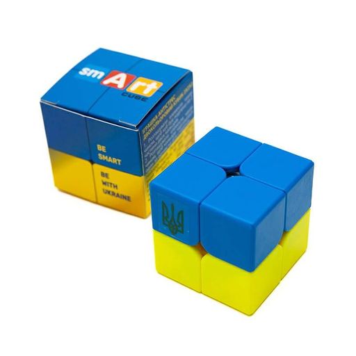 Головоломка Розумний кубик 2х2х2 "Прапор України" SCU222 (Bicolor Smart Cube 2x2x2 "Ukraine") Smart Cube (2127756)