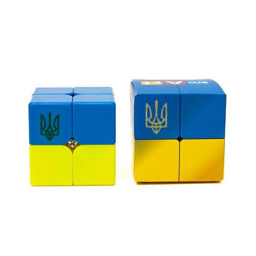 Головоломка Розумний кубик 2х2х2 "Прапор України" SCU222 (Bicolor Smart Cube 2x2x2 "Ukraine") Smart Cube (2127756)